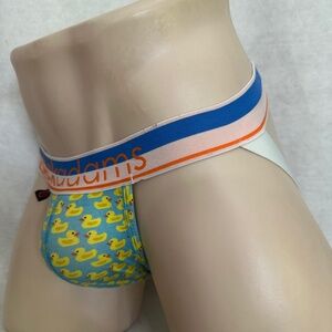 Jack Adams Jock Medium 30-38" waist Cotton / nylon / spandex No fabric tag